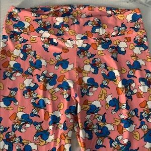 Lularoe Donald Duck Leggings